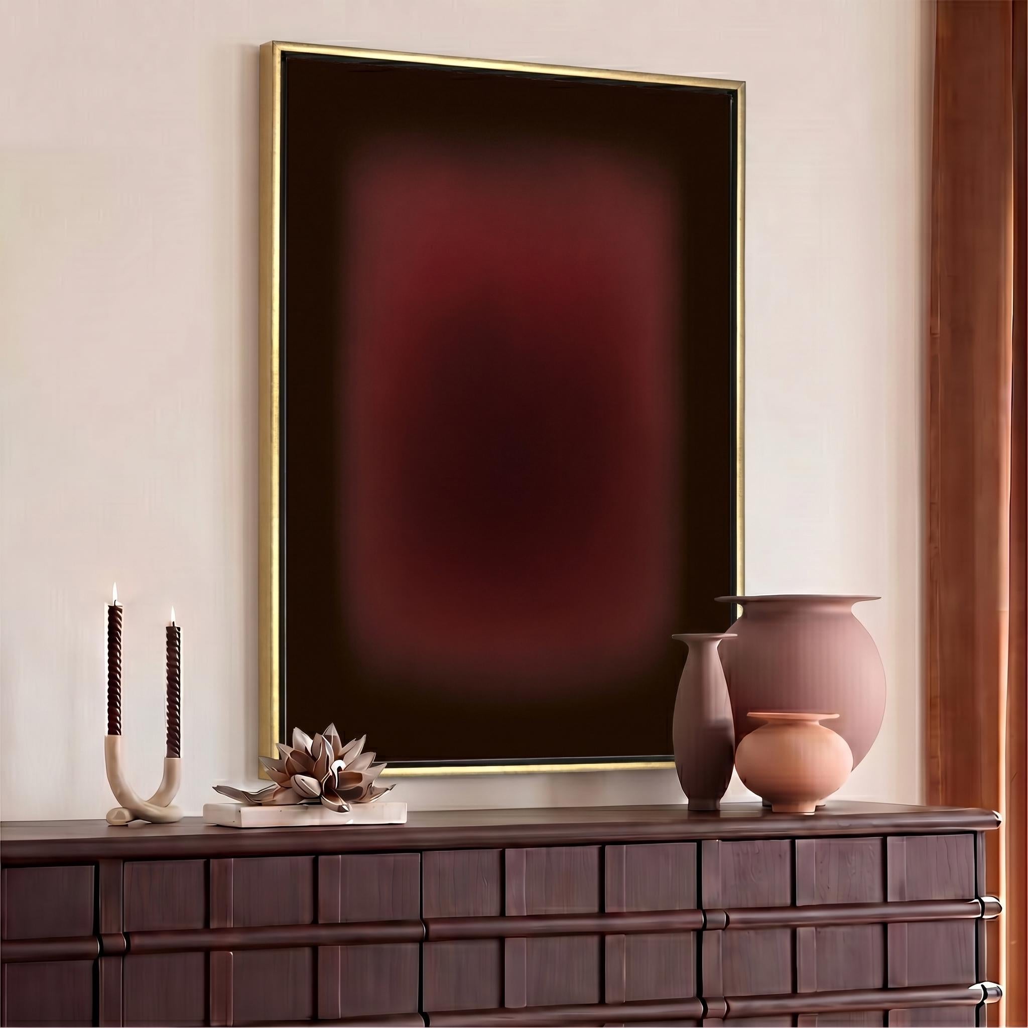 Burgundy Grove Canvas