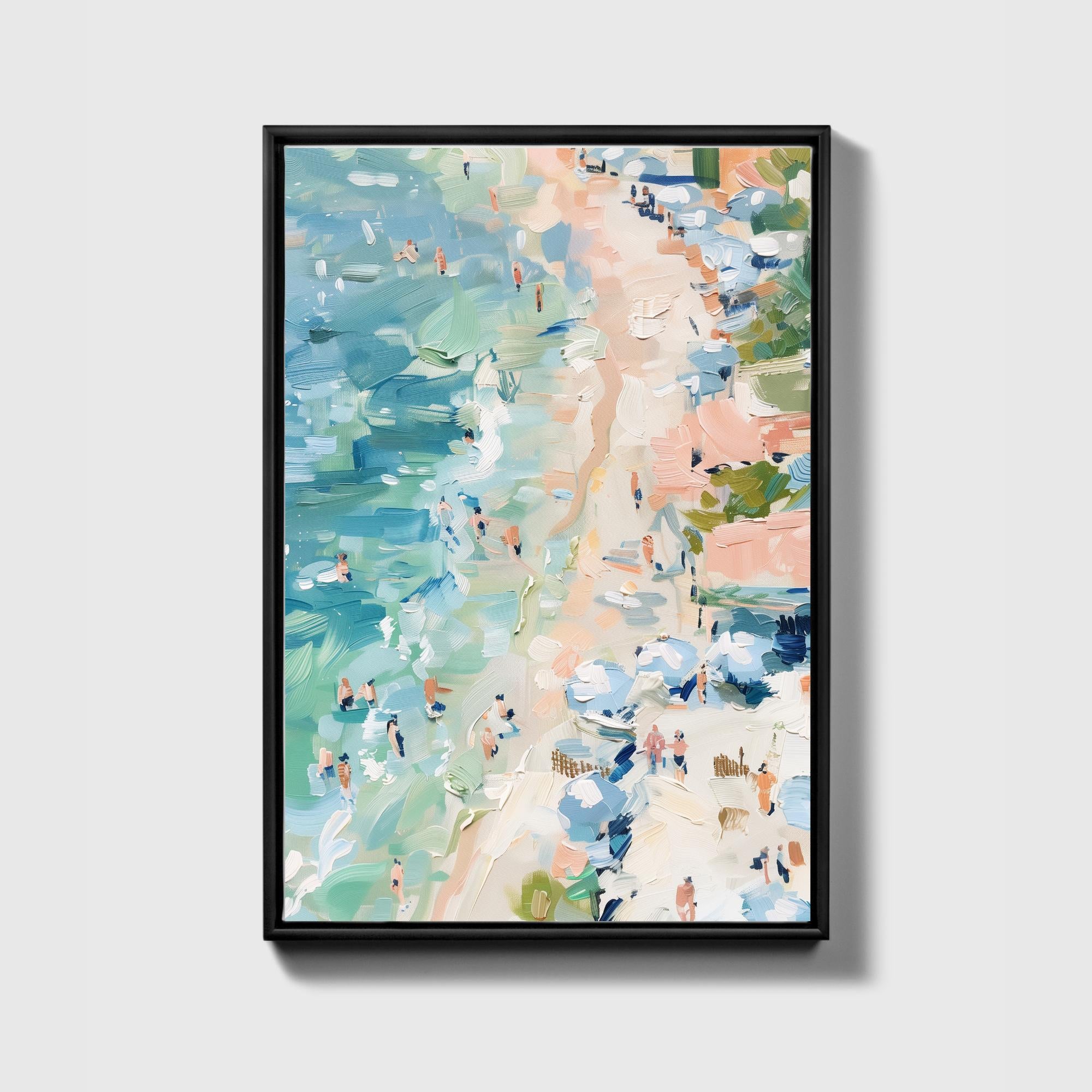 Blue & Sand Canvas