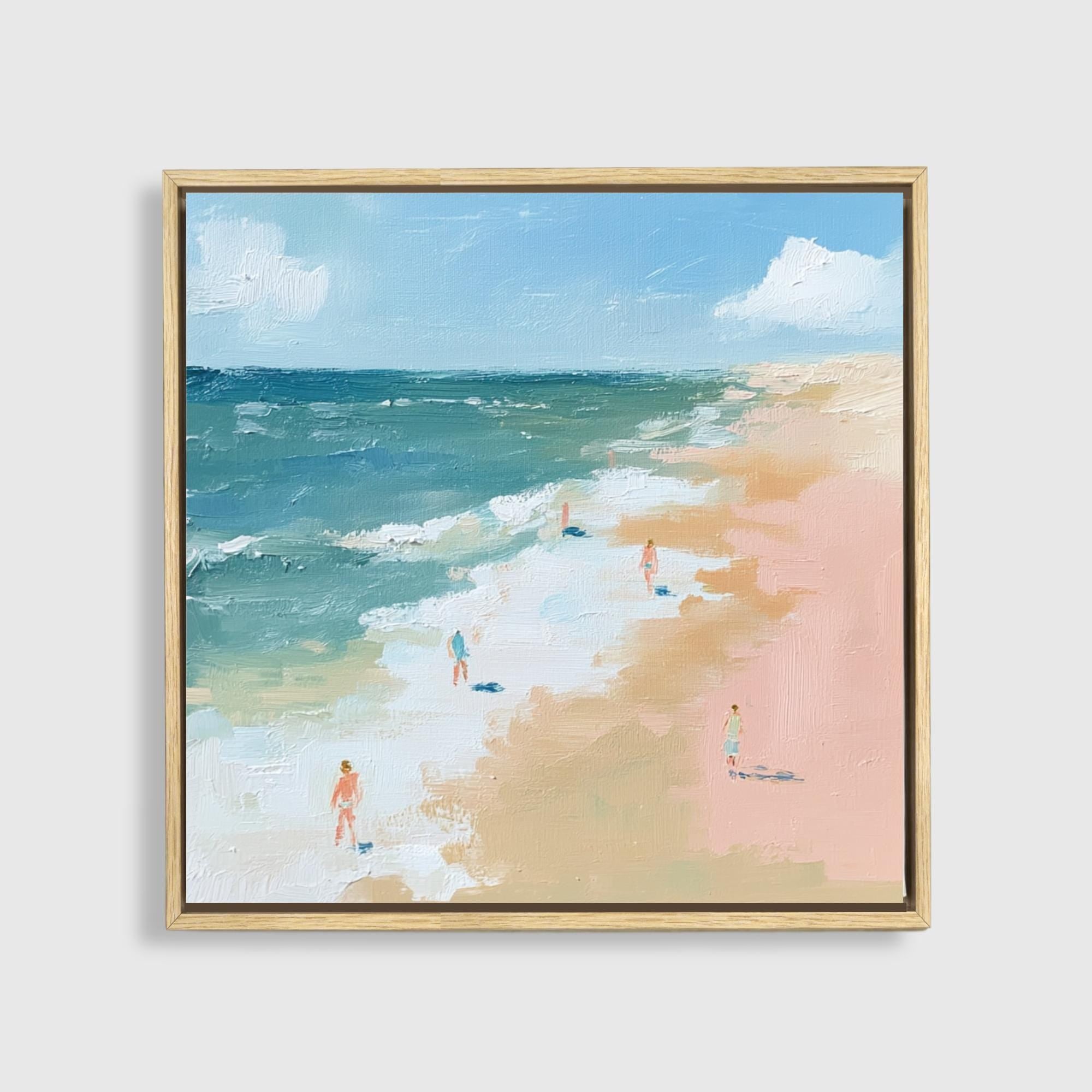 Shore Thing Square Canvas