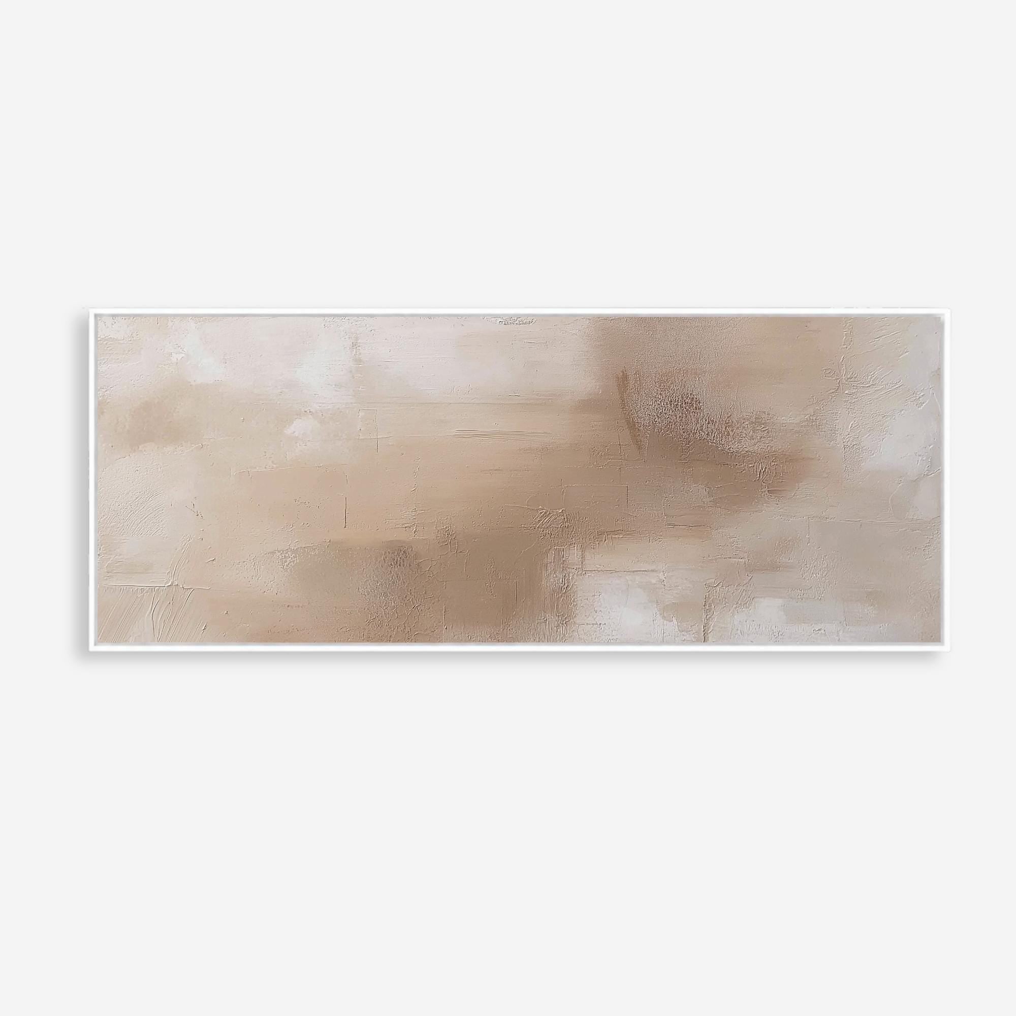 Beige Panoramic Canvas