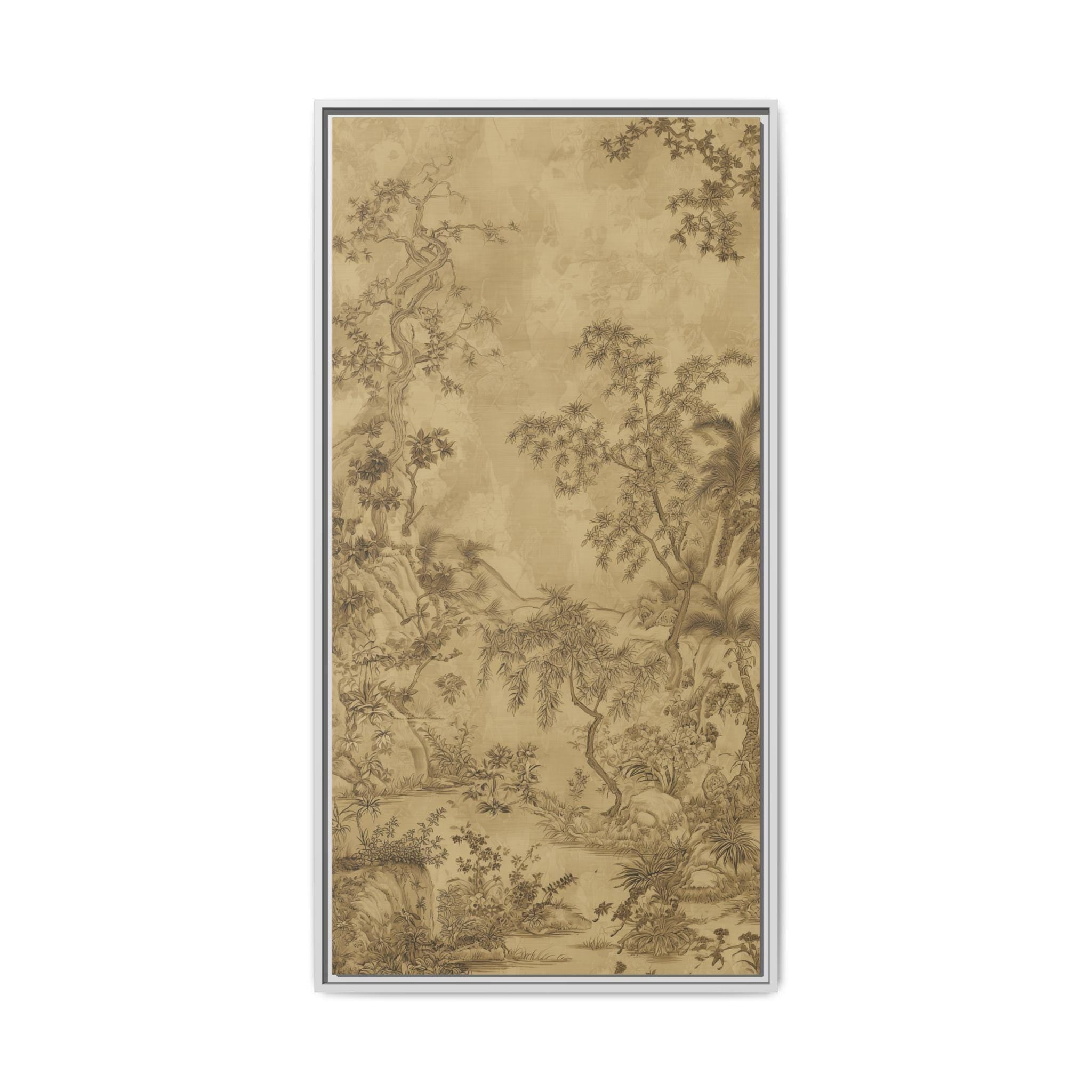 Antique Gardens Panel Canvas