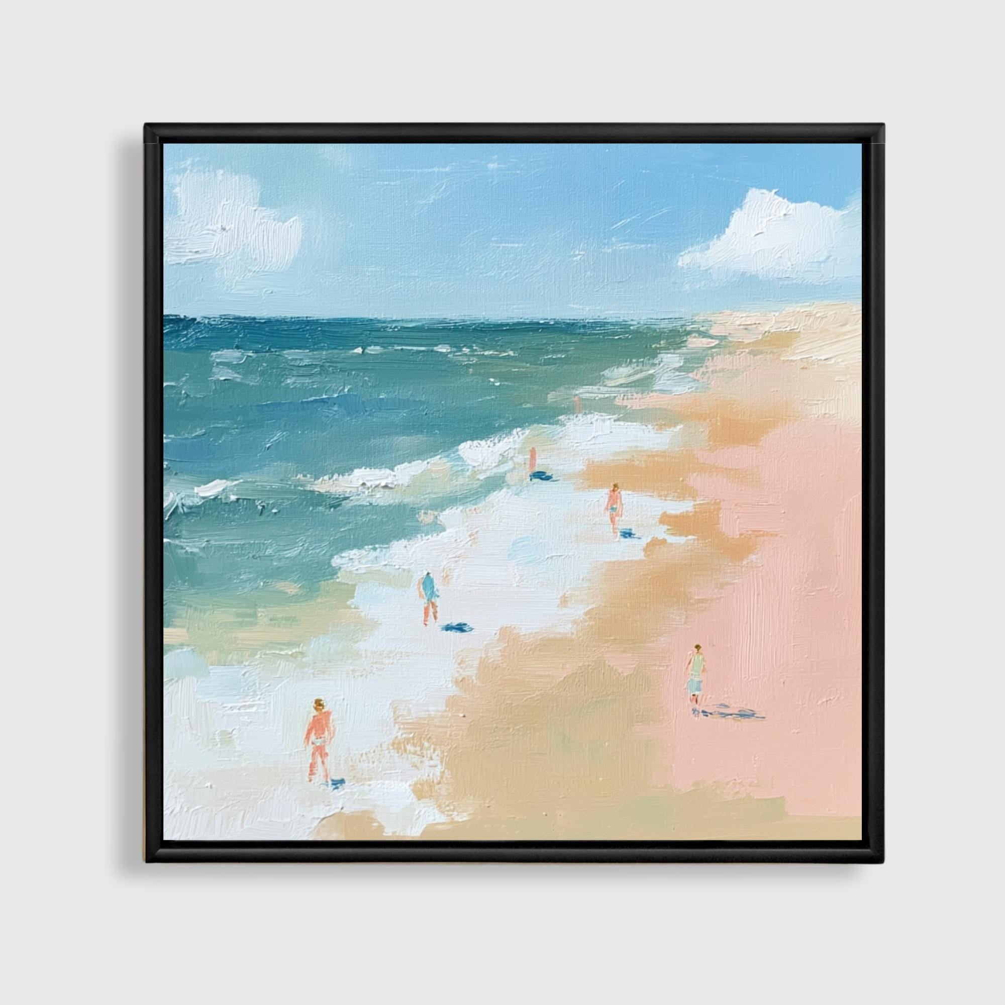 Shore Thing Square Canvas