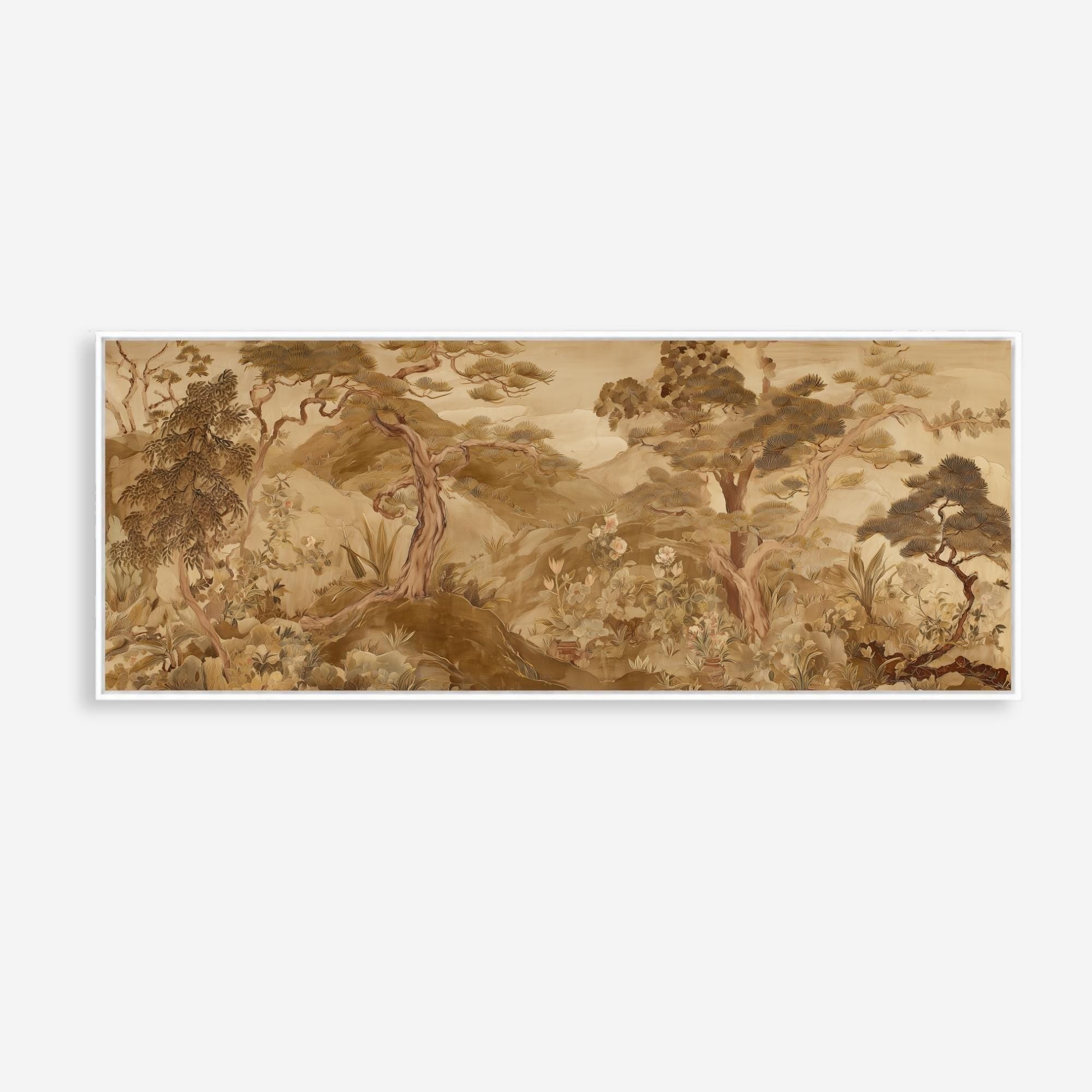 Golden Garden Canvas