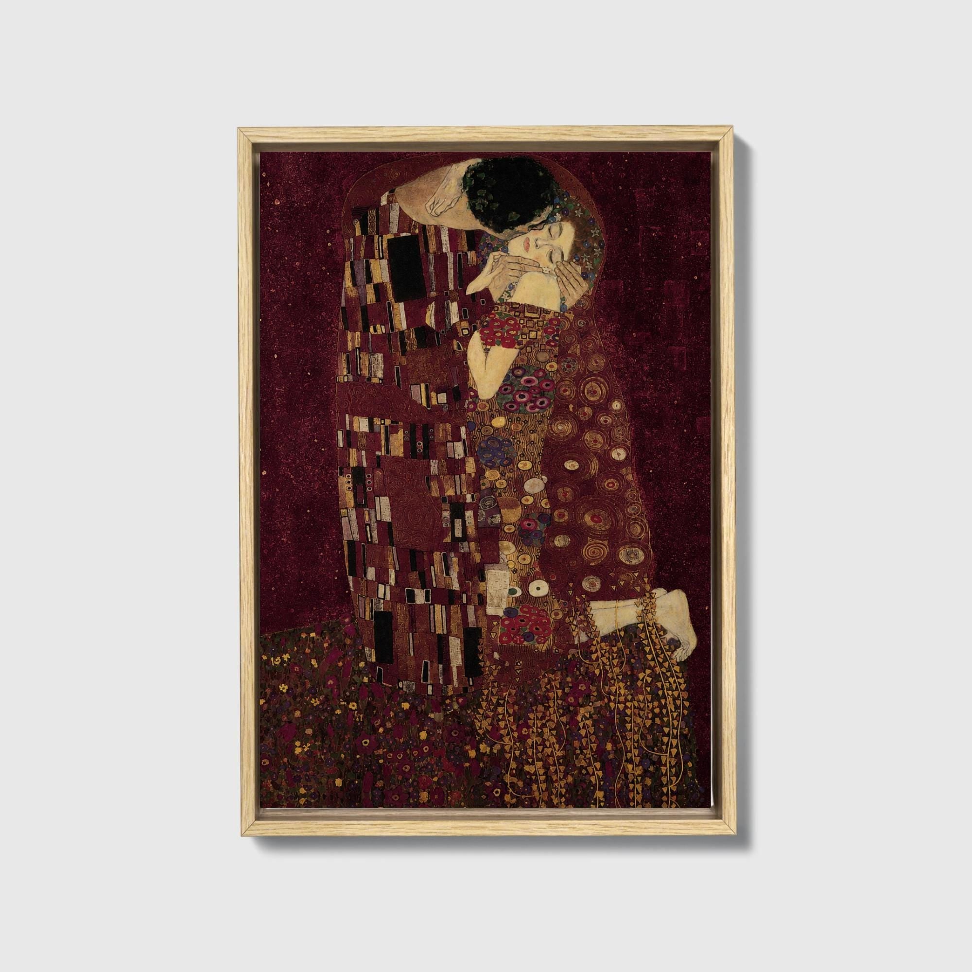 Burgundy Kiss Canvas