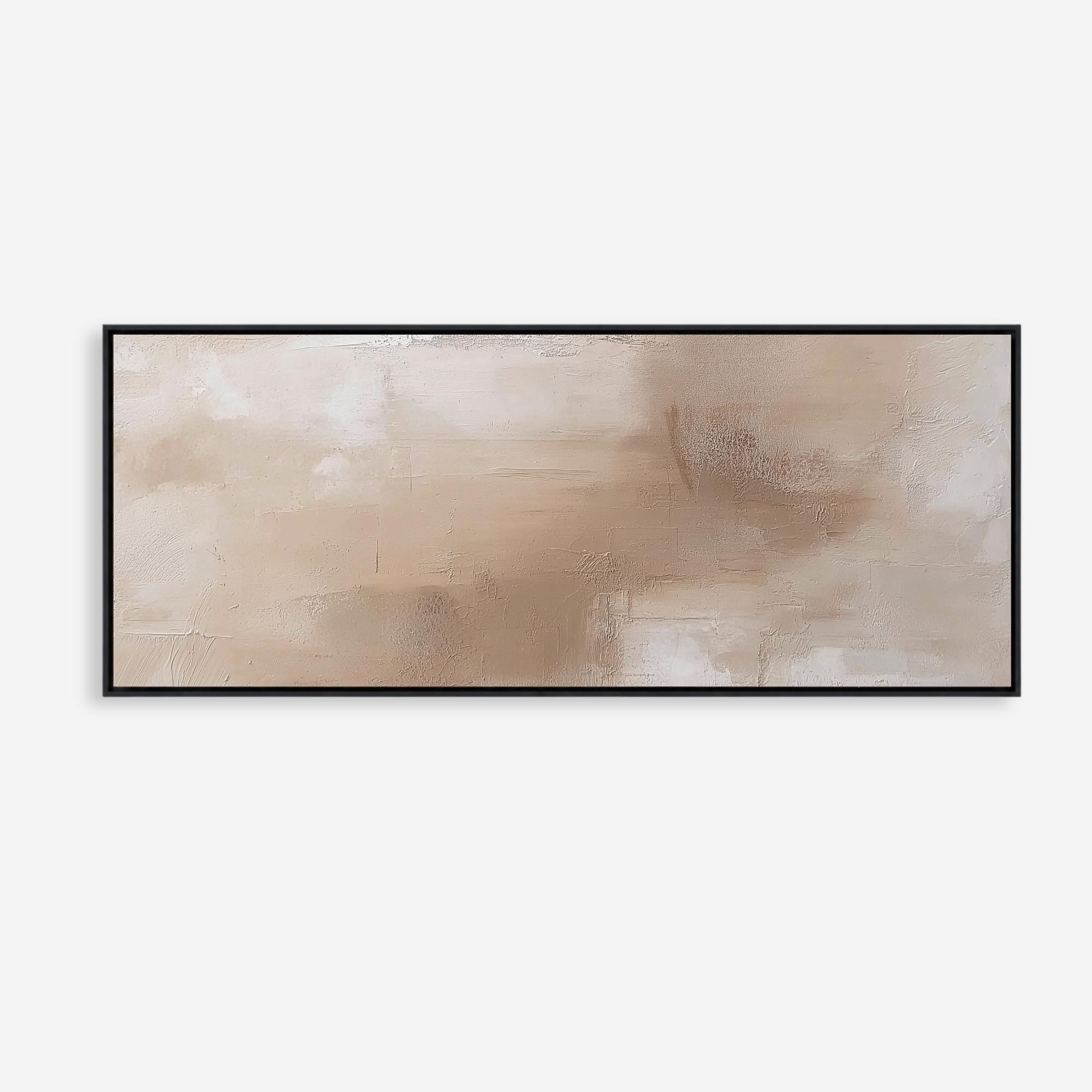 Beige Panoramic Canvas