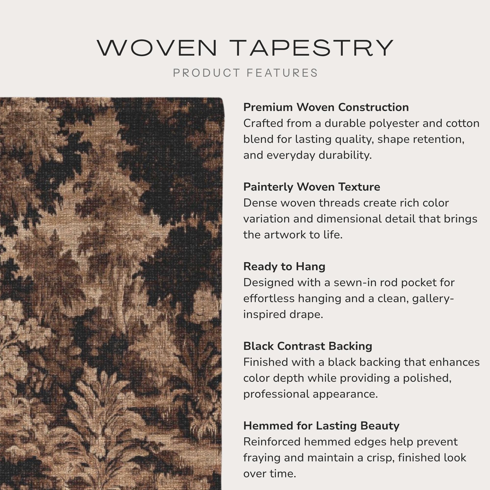 Earthen Hills Woven Wall Tapestry