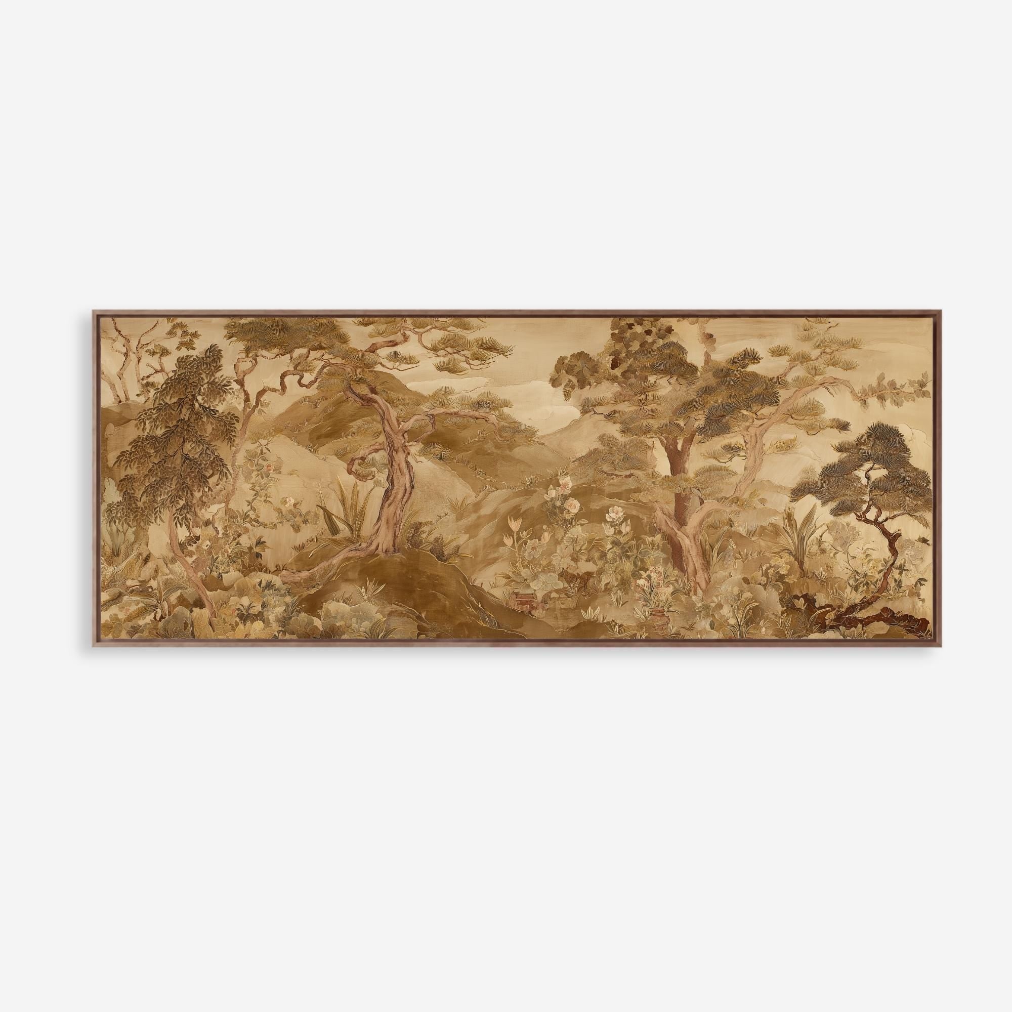 Golden Garden Canvas