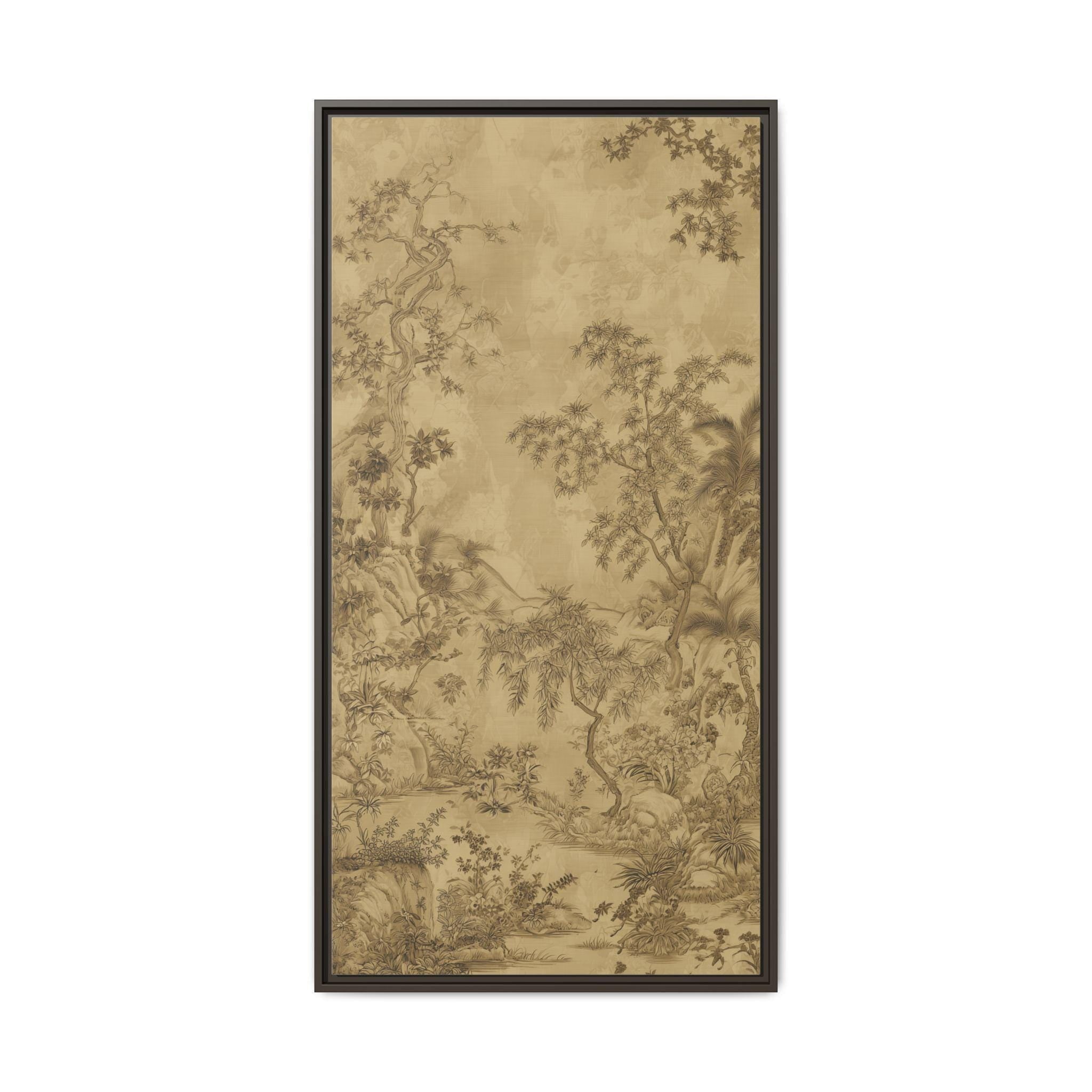 Antique Gardens Panel Canvas