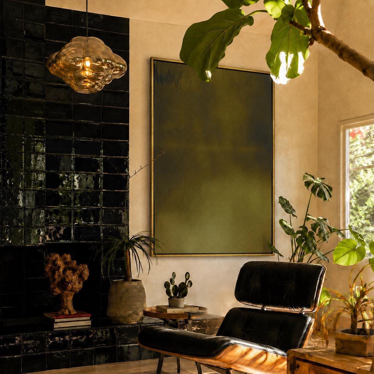 Olive Moss Canvas