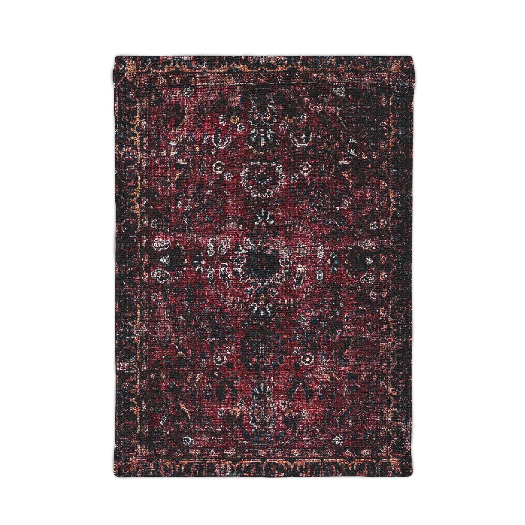 Woven Persian-Inspired Wall Tapestry 26" x 36"