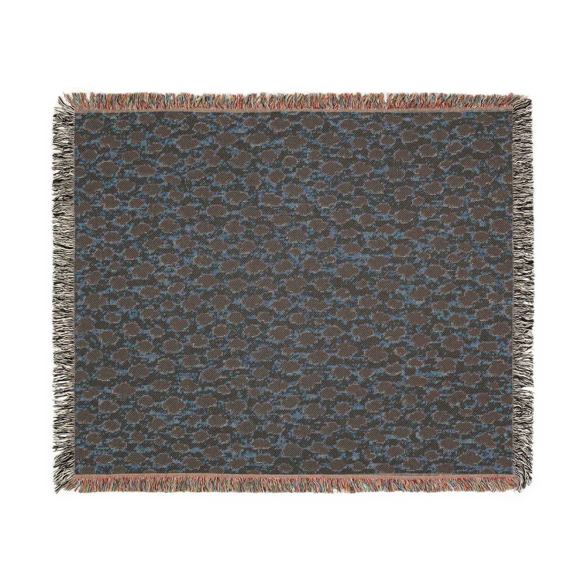 Leopard Print Woven Blanket