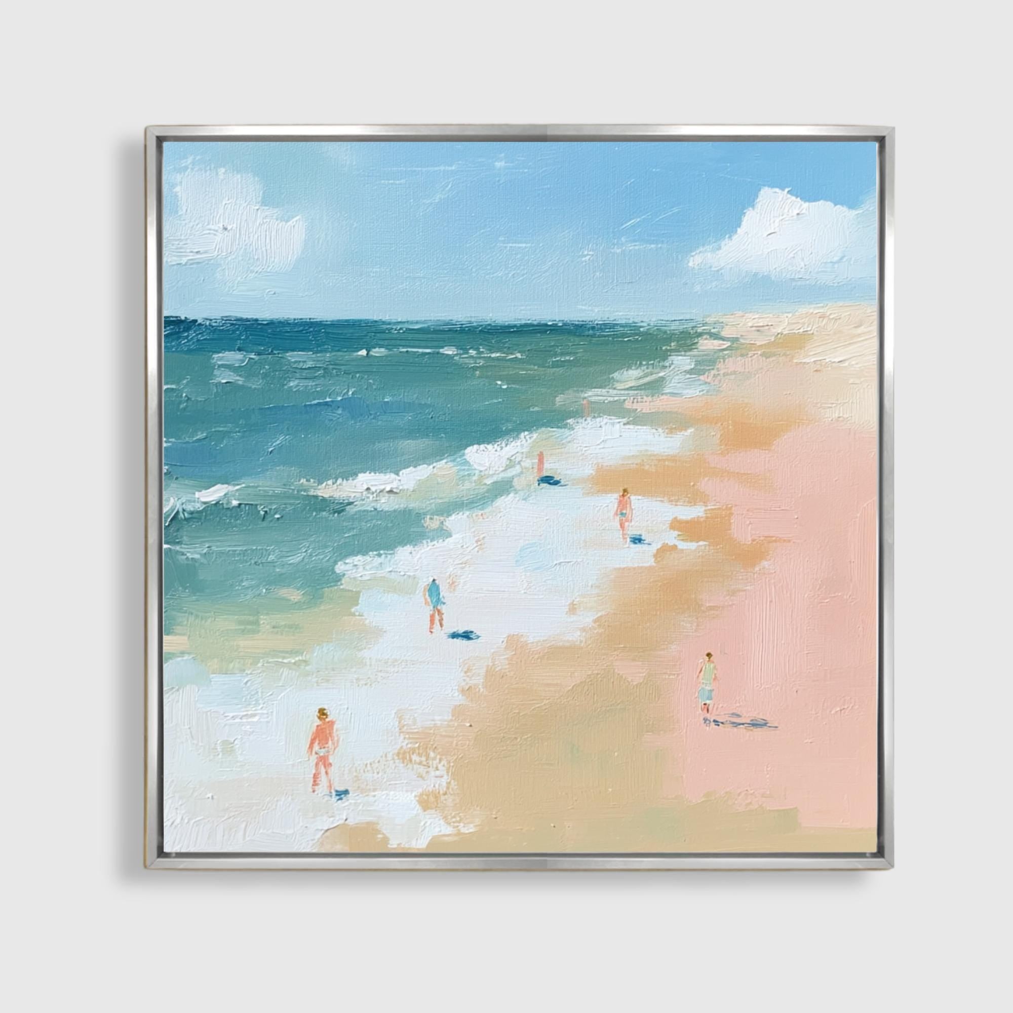 Shore Thing Square Canvas
