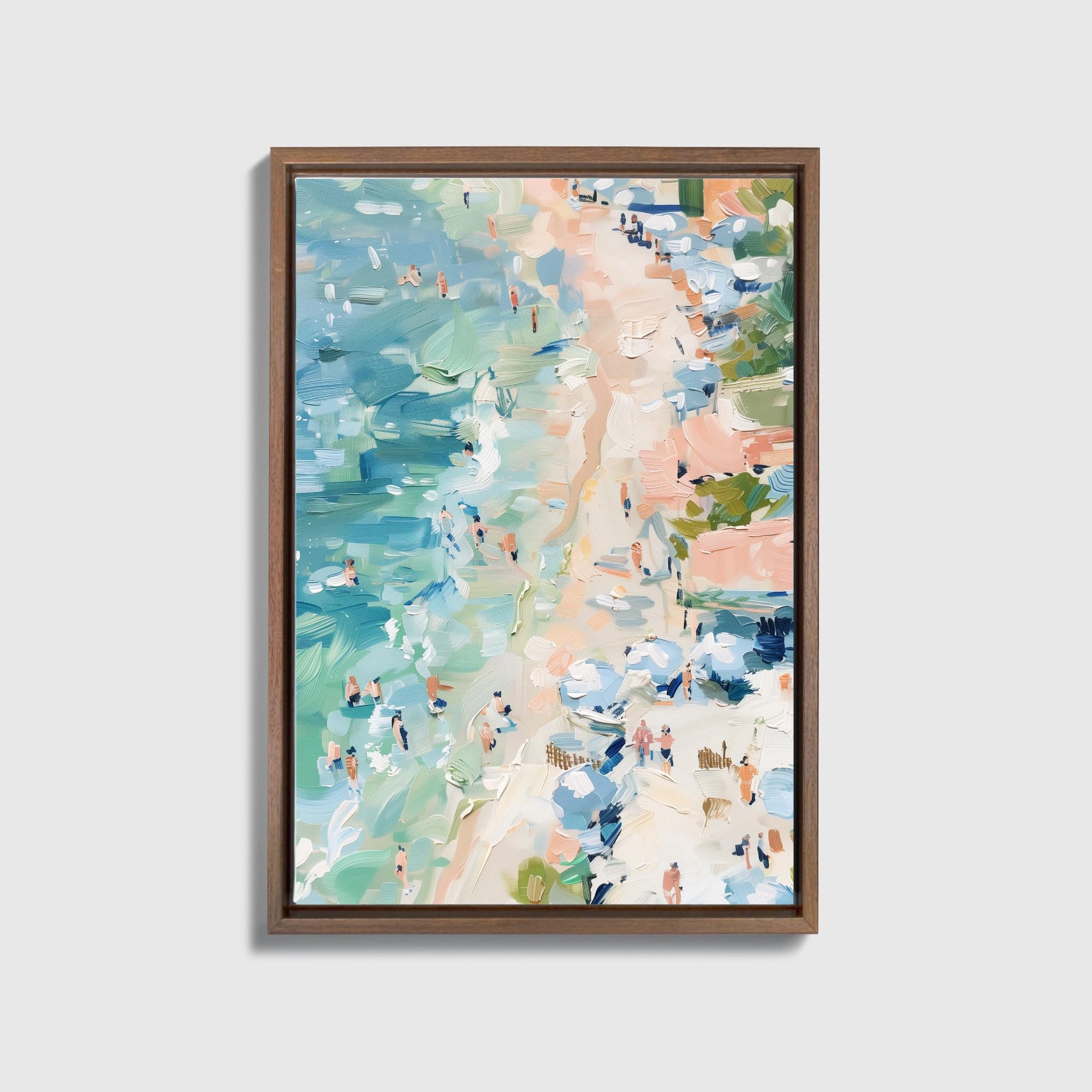 Blue & Sand Canvas