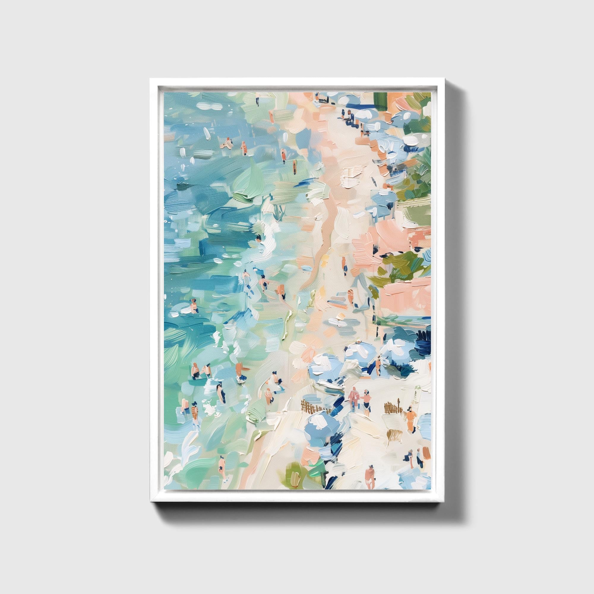 Blue & Sand Canvas