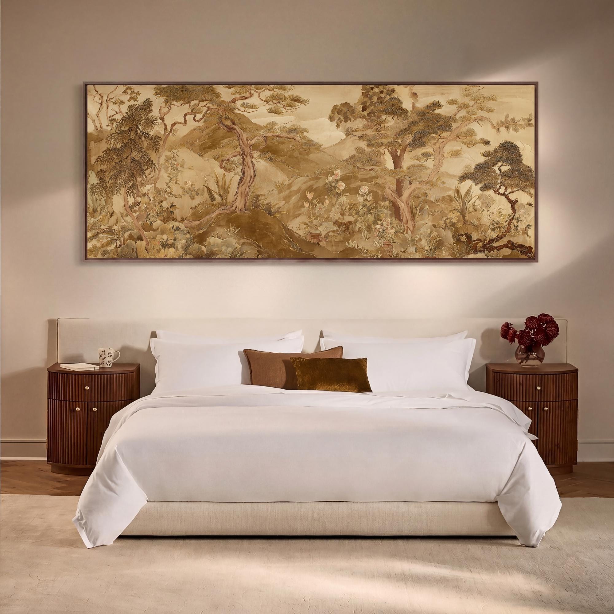 Golden Garden Canvas