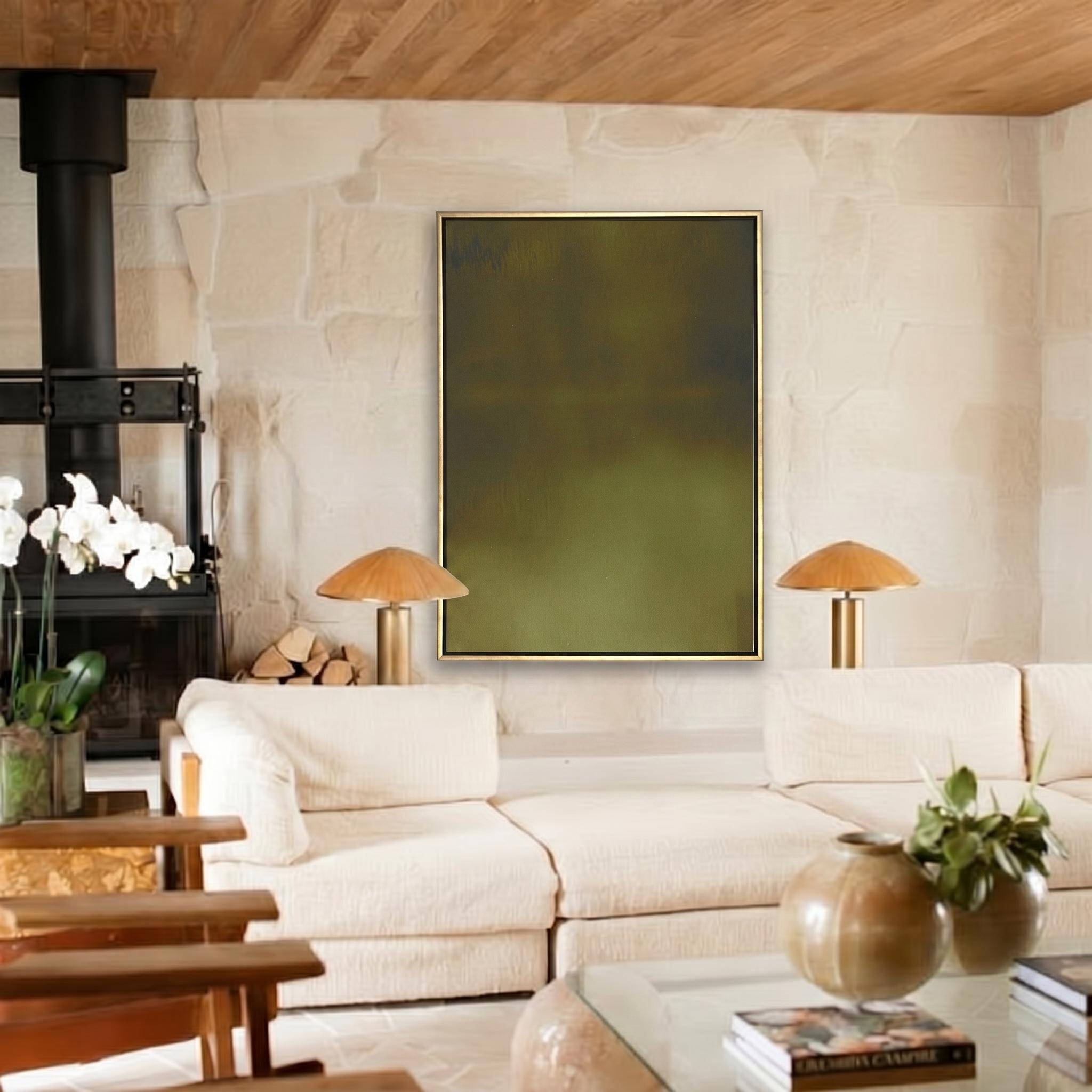Olive Moss Canvas