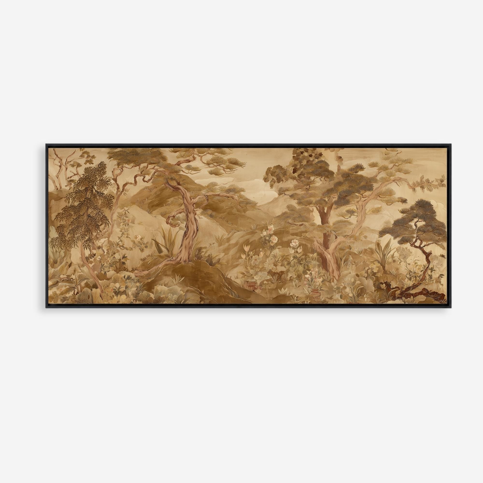 Golden Garden Canvas