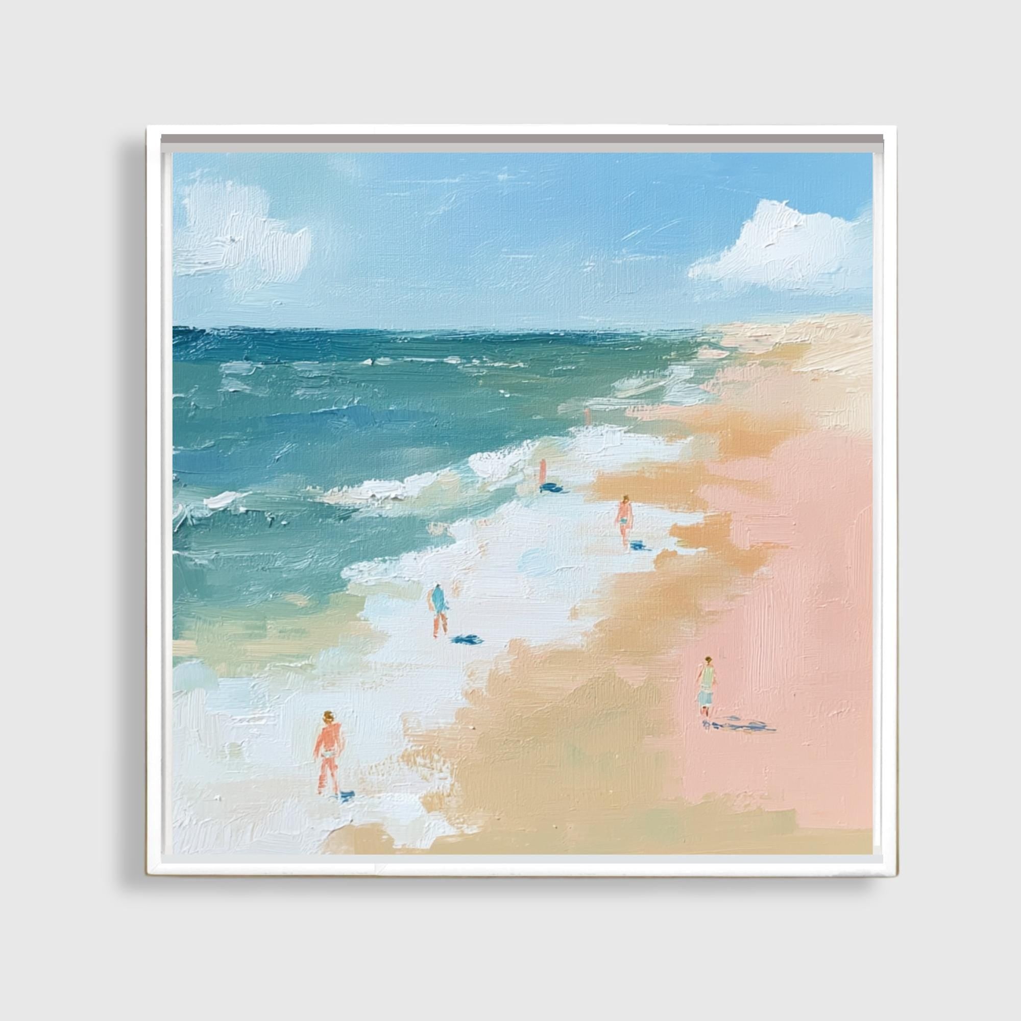 Shore Thing Square Canvas