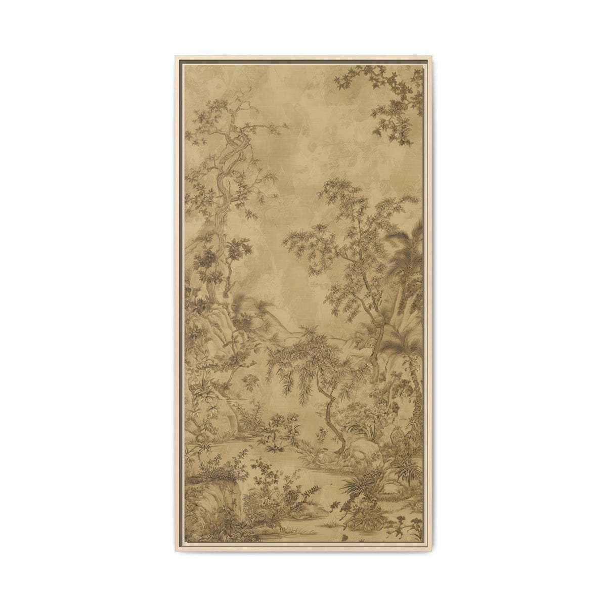 Antique Gardens Panel Canvas - Haven Walls