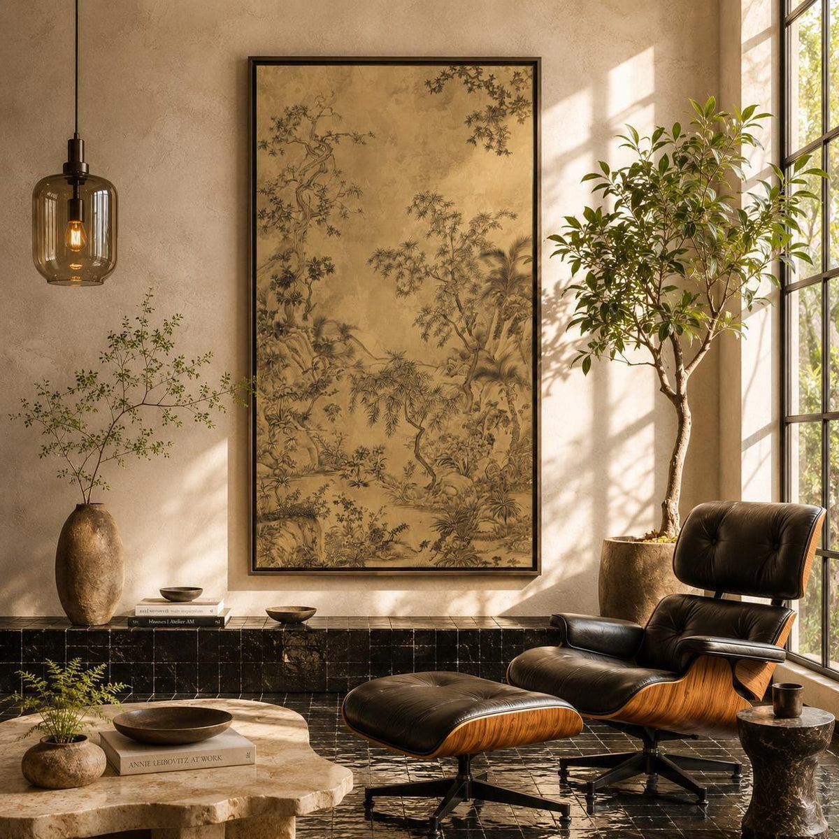 Antique Gardens Panel Canvas - Haven Walls
