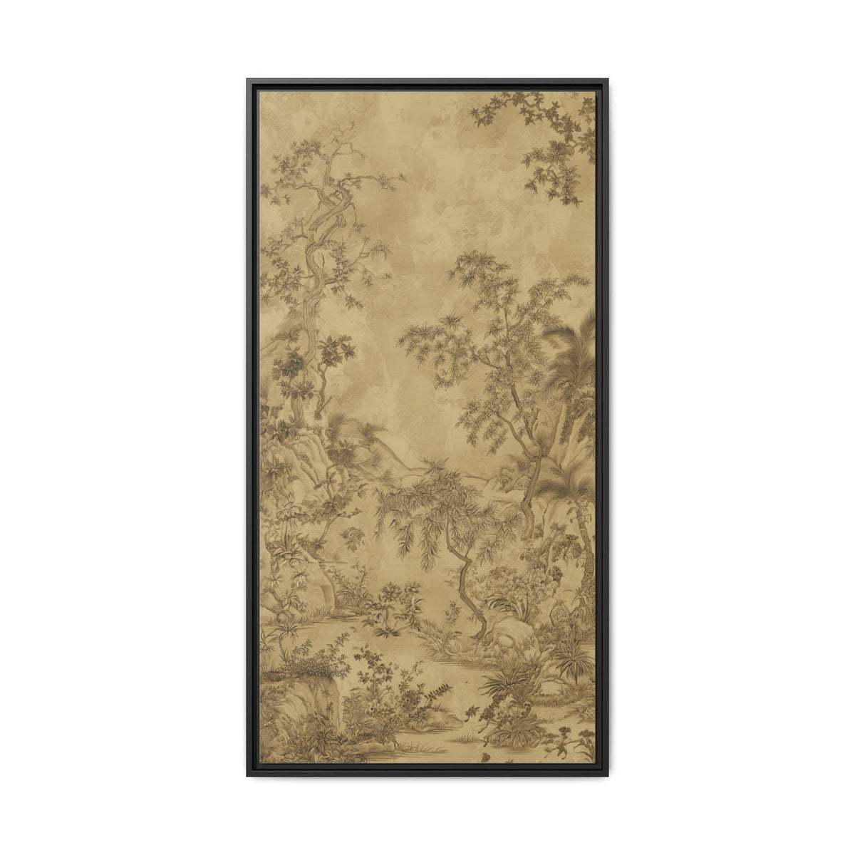 Antique Gardens Panel Canvas - Haven Walls