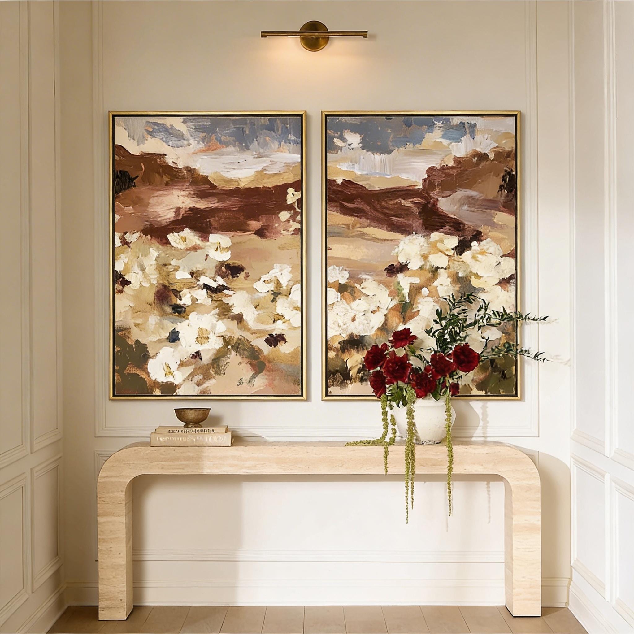 Wildflower Hills Diptych