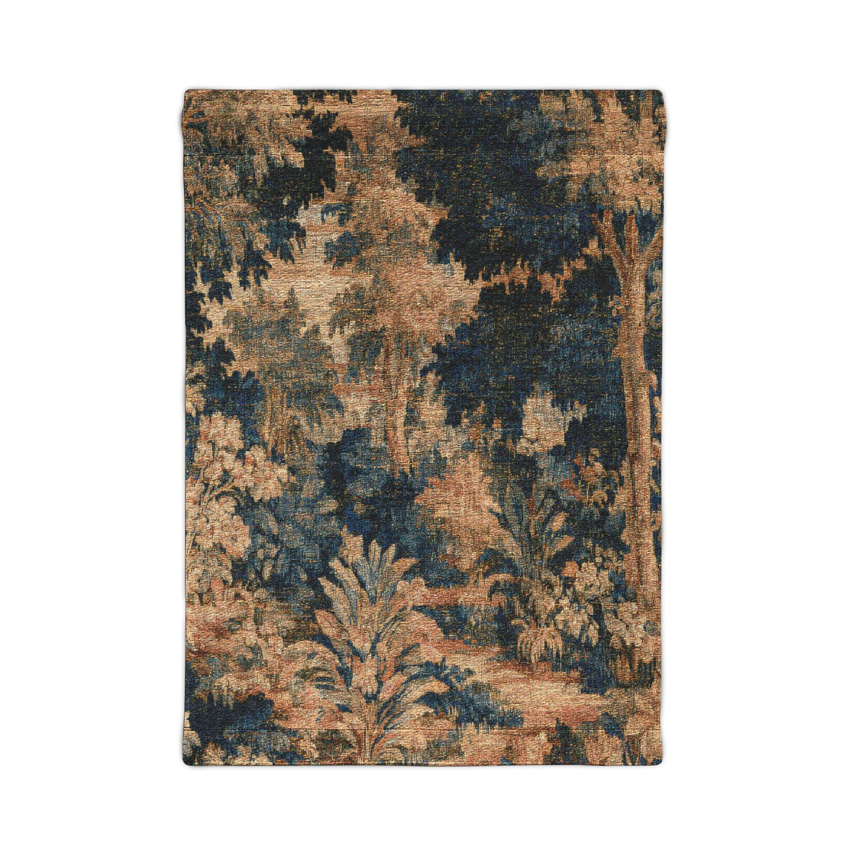 Blue & Rust Woven Wall Tapestry - Haven Walls