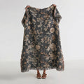 Botanical Baroque Woven Throw Blanket - Haven Walls