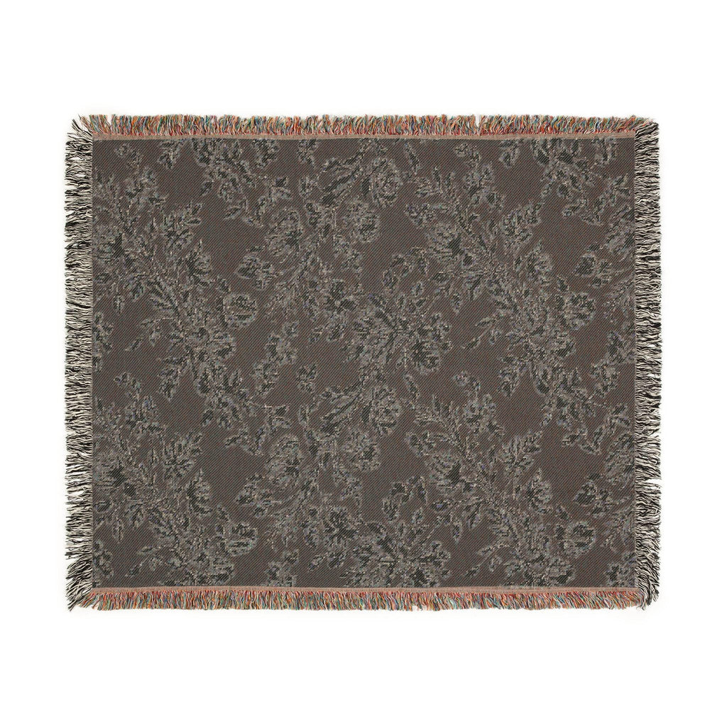 Botanical Lace Woven Throw Blanket - Haven Walls