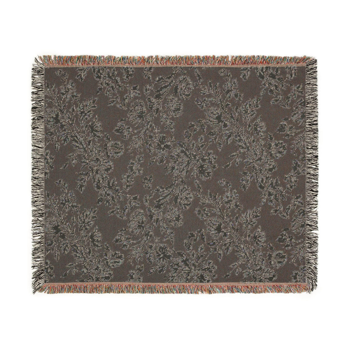 Botanical Lace Woven Throw Blanket - Haven Walls
