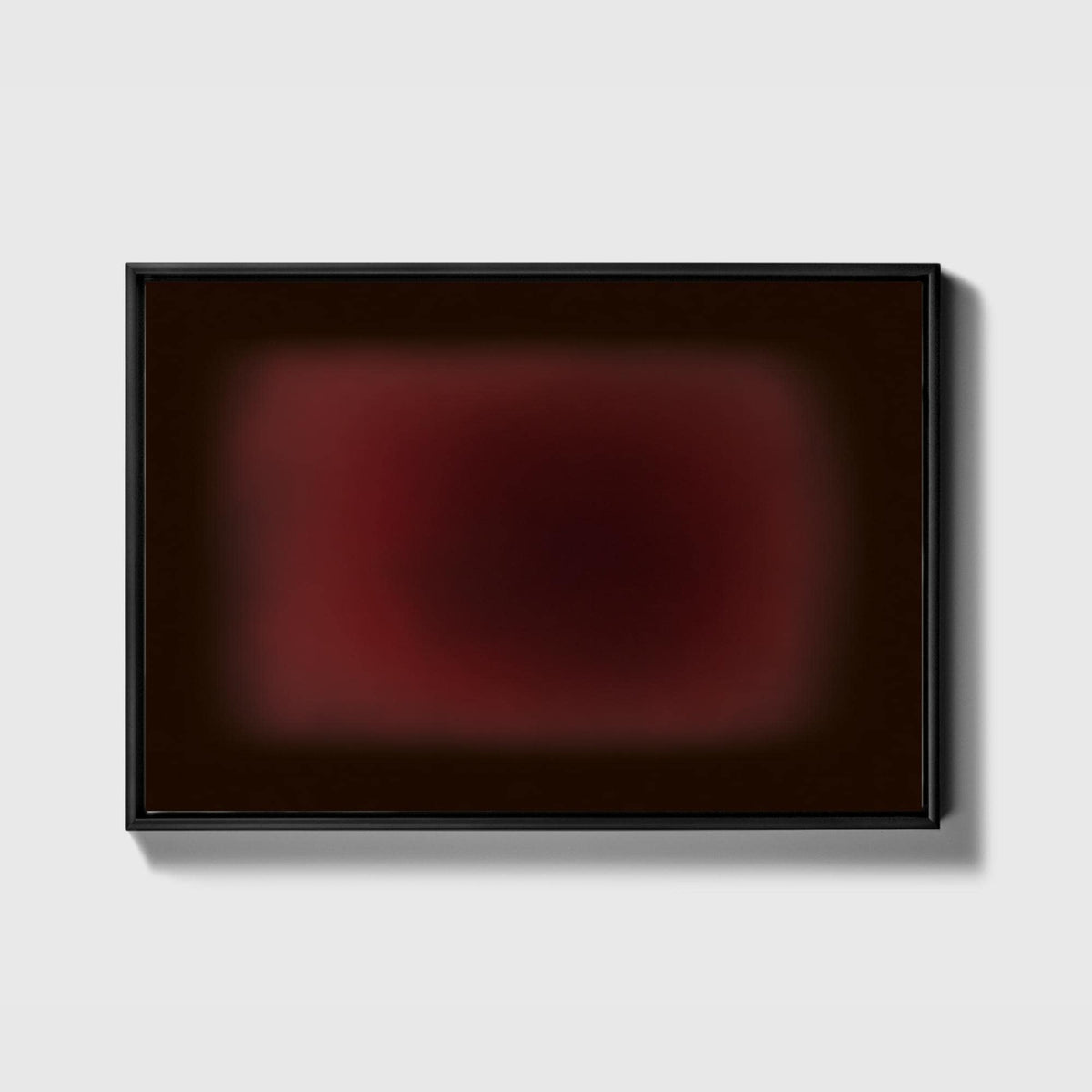 Burgundy Aura Canvas - Haven Walls