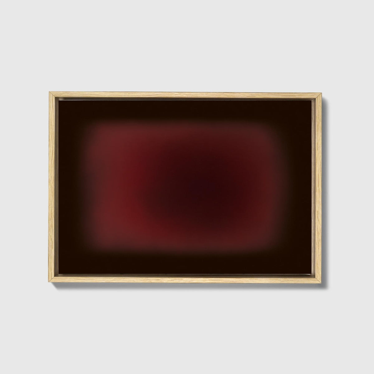 Burgundy Aura Canvas - Haven Walls