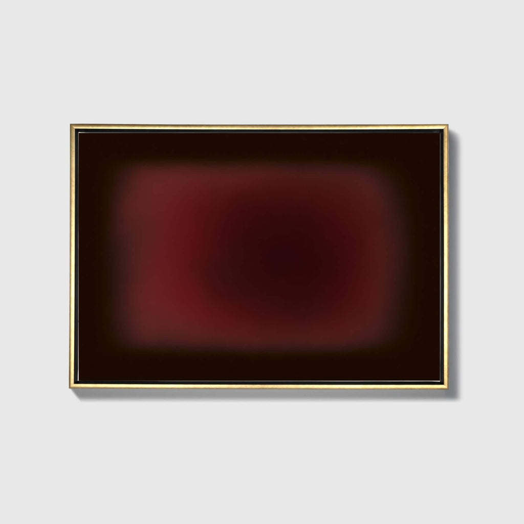 Burgundy Aura Canvas - Haven Walls