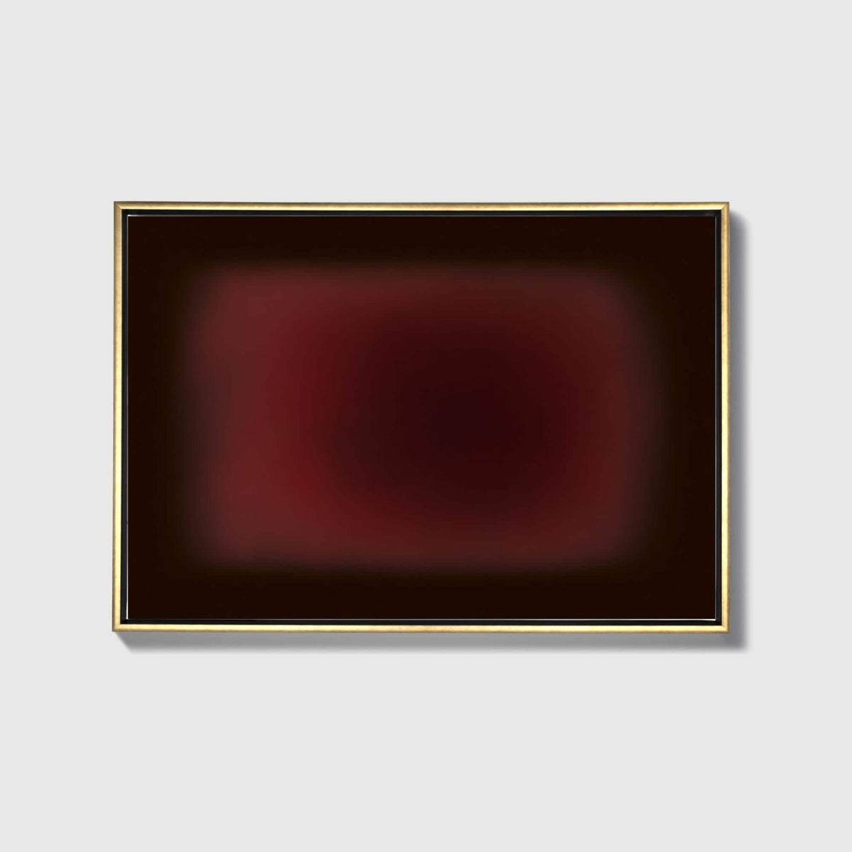 Burgundy Aura Canvas - Haven Walls
