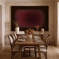 Burgundy Aura Canvas - Haven Walls