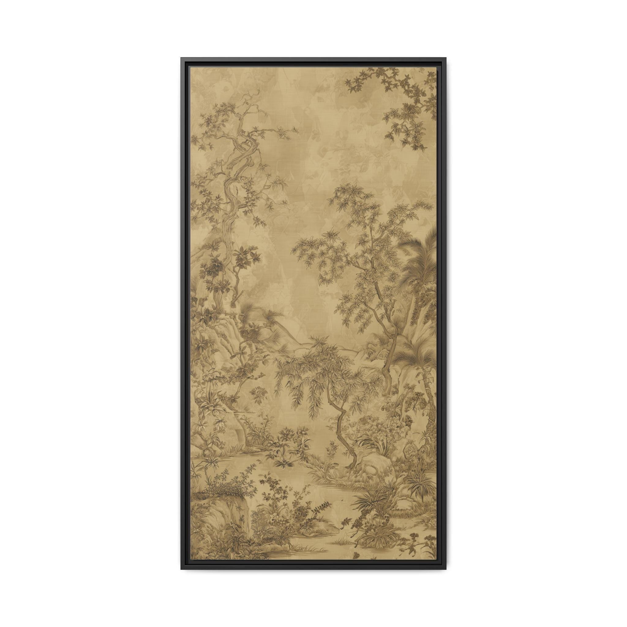 Antique Gardens Panel Canvas