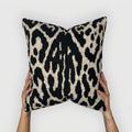 Cheetah Print Woven Pillow 17" x 18" with Insert - Haven Walls