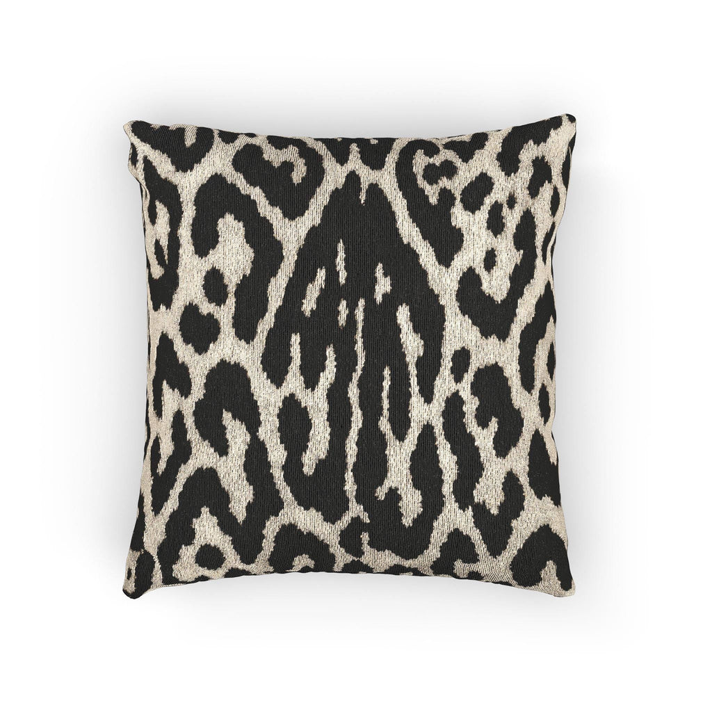 Cheetah Print Woven Pillow 17" x 18" with Insert - Haven Walls