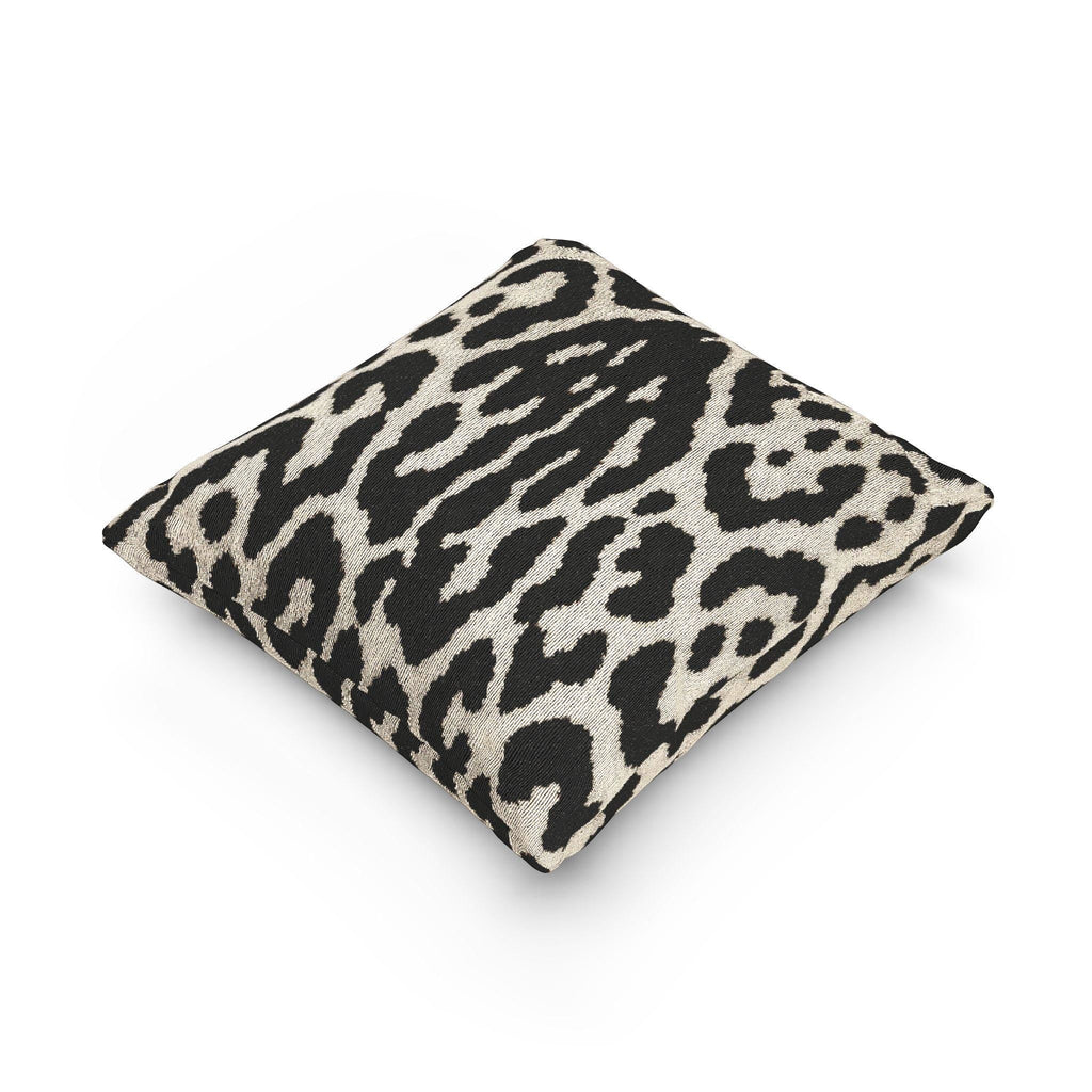 Cheetah Print Woven Pillow 17" x 18" with Insert - Haven Walls