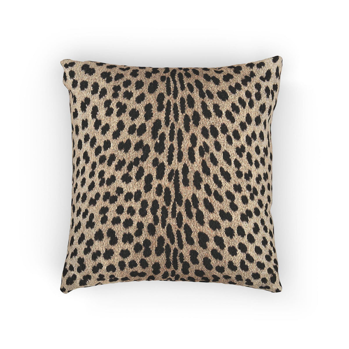 Cheetah Print Woven Pillow with Insert, 17" x 18" - Haven Walls