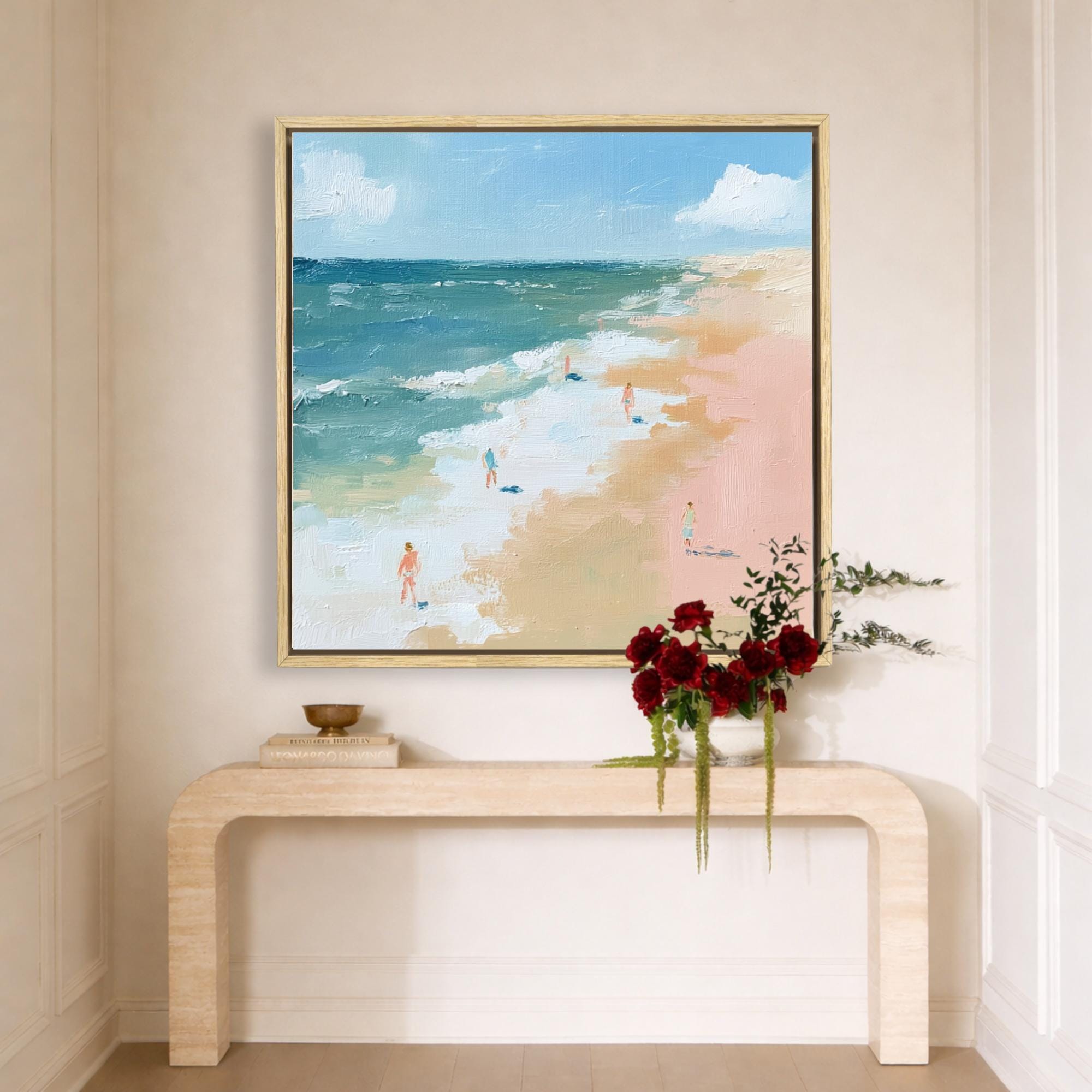 Shore Thing Square Canvas