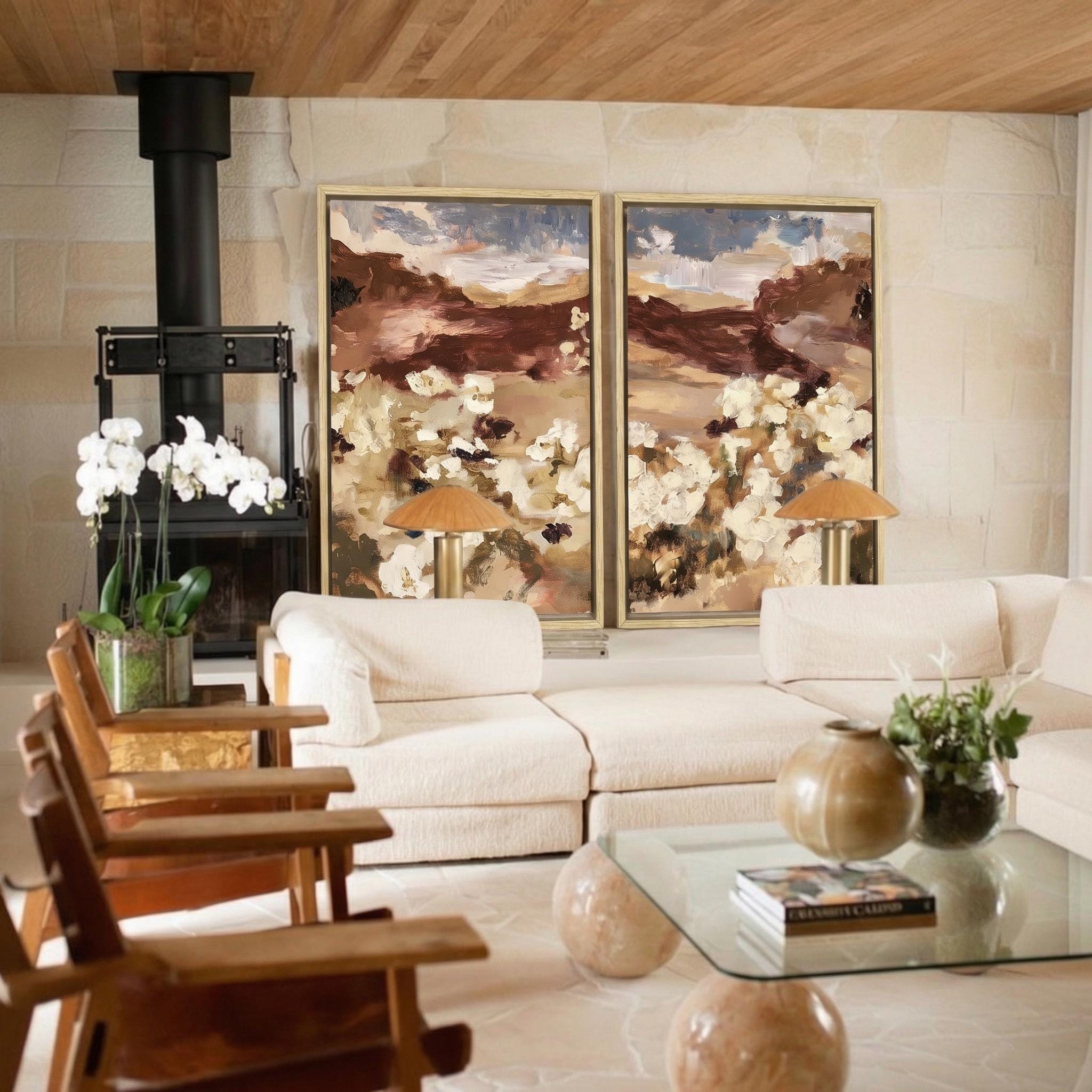 Wildflower Hills Diptych