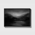 Dusk Umber Landscape Canvas - Haven Walls