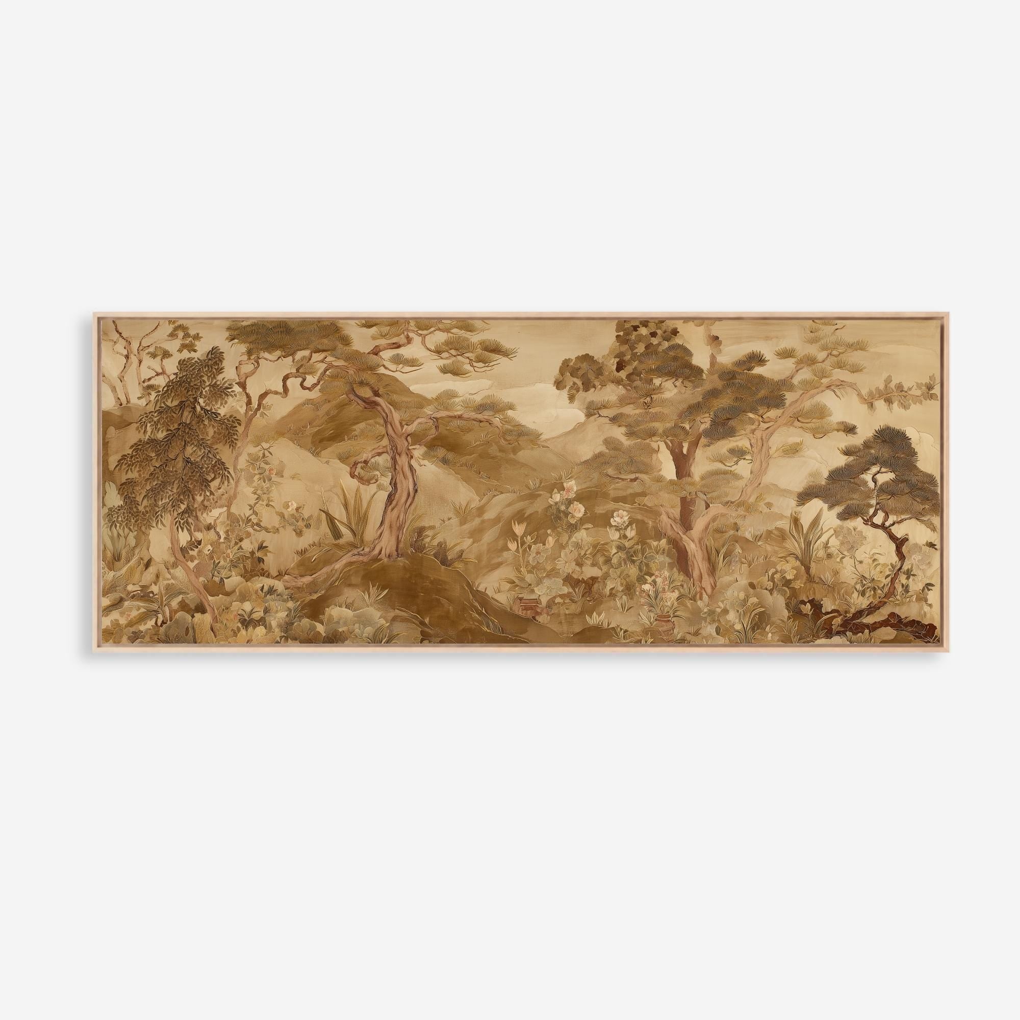 Golden Garden Canvas