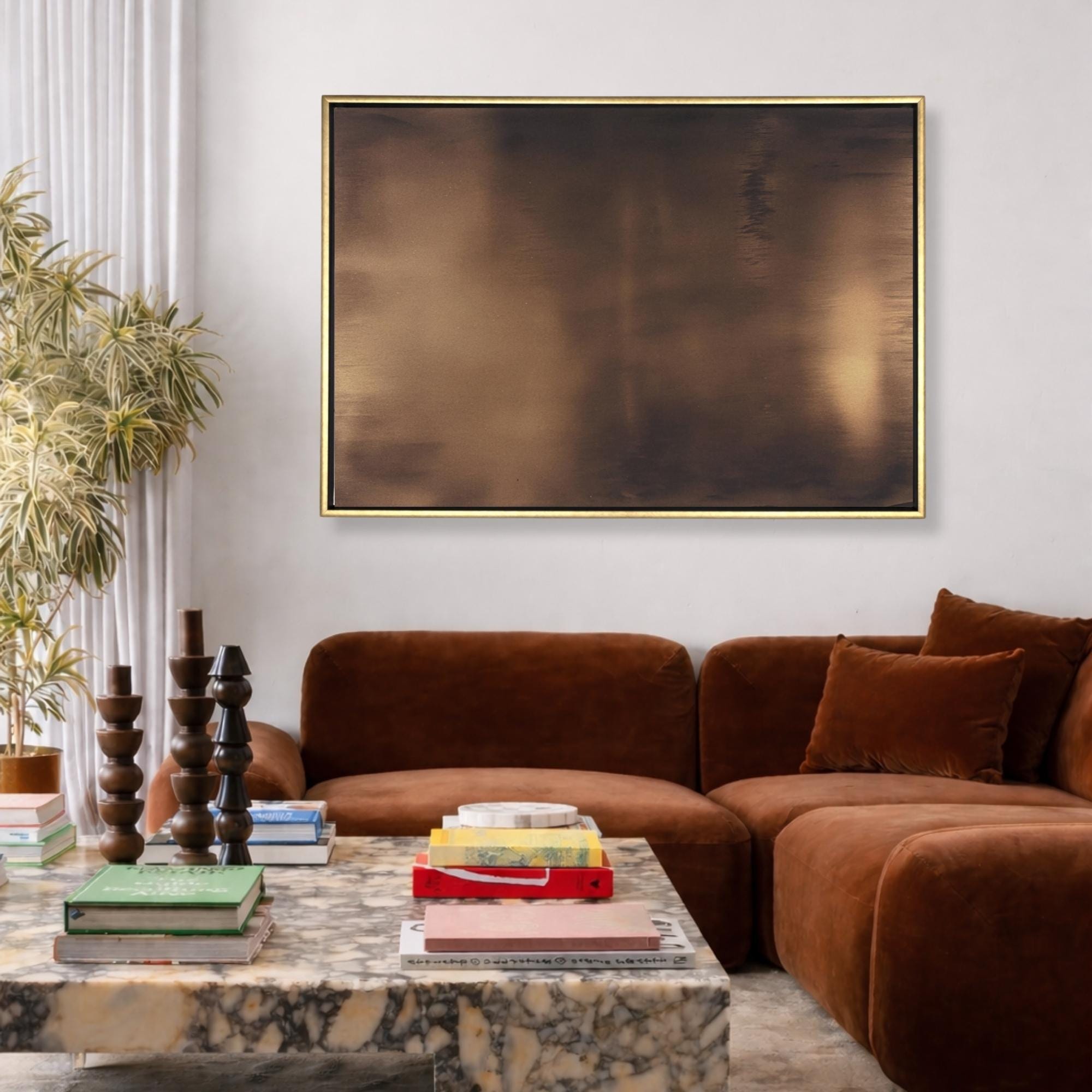 Burnt Umber Canvas