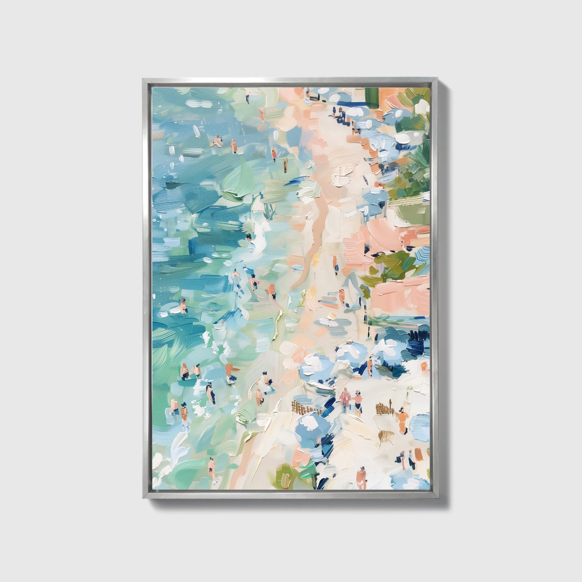 Blue & Sand Canvas