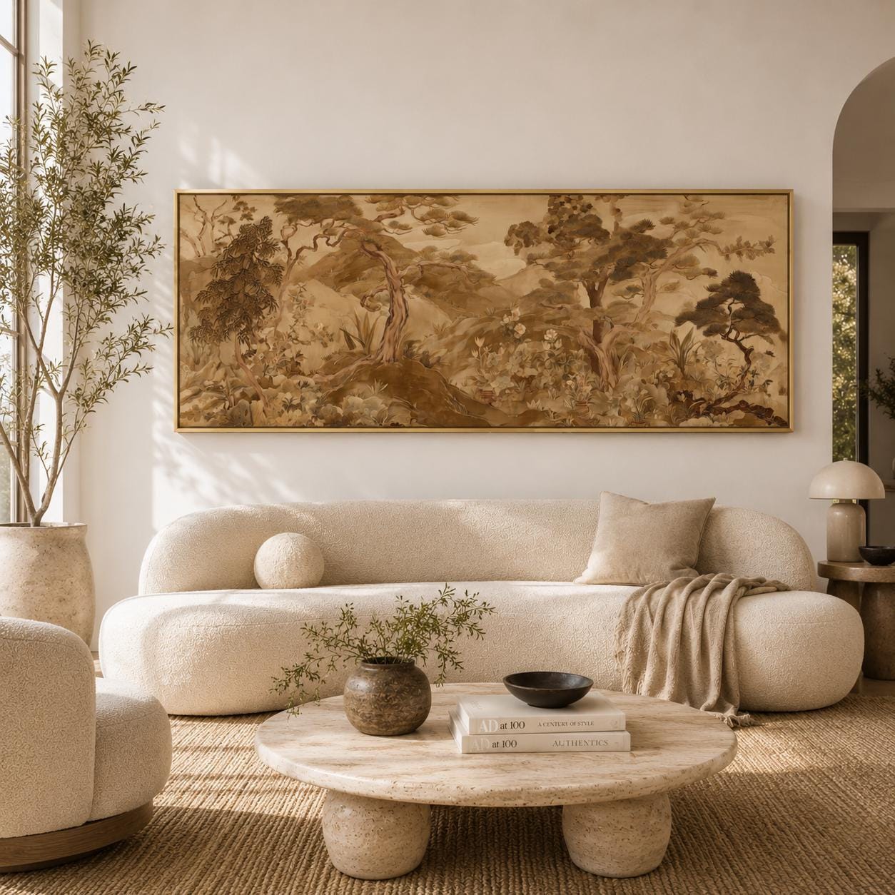 Golden Garden Canvas - Haven Walls