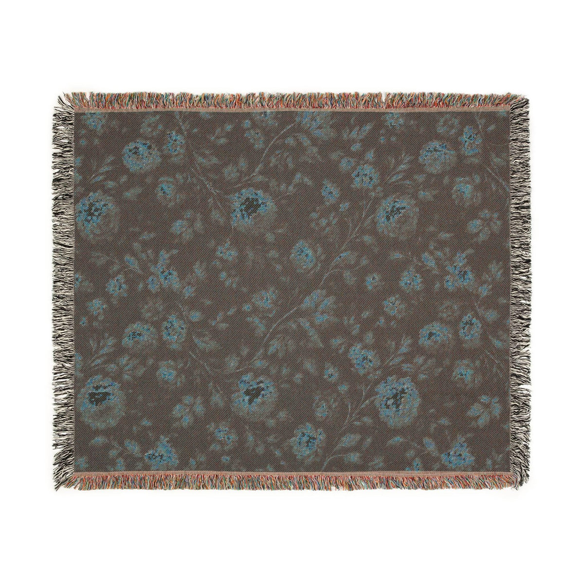Gothic Garden Woven Throw Blanket - Haven Walls