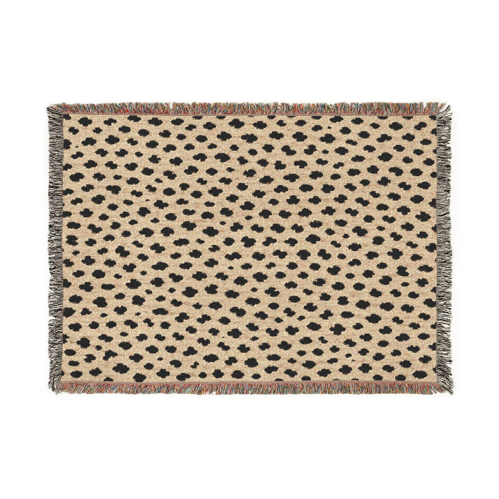 Leopard Print Woven Blanket - Haven Walls