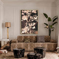 Moody Orchid Floral Canvas - Haven Walls